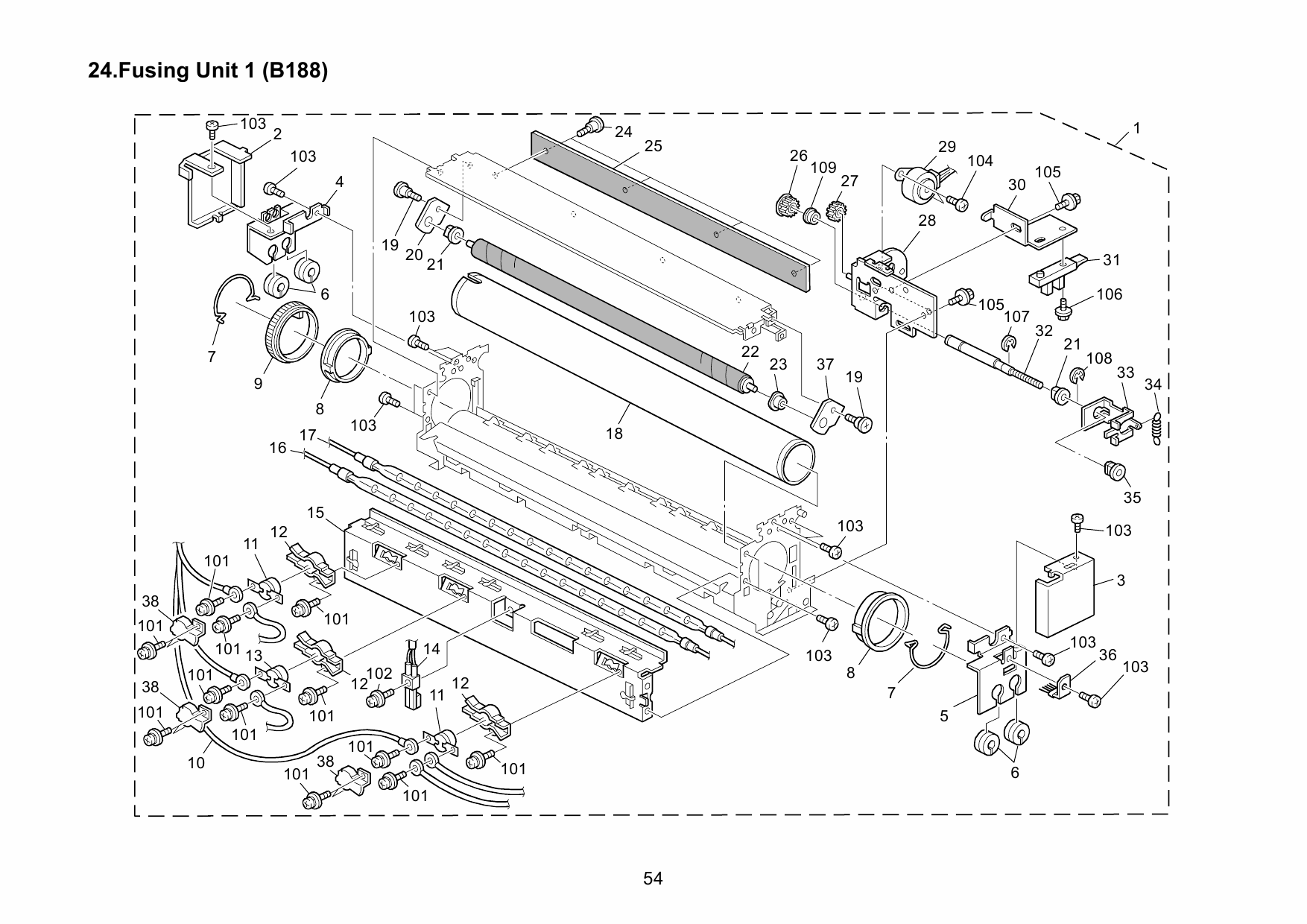 RICOH Aficio 480W B188 Parts Catalog-6